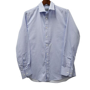 INDOCHINO Luxury Men's Long-Sleeves Button-Up Dress Shirt Size Large Excellent